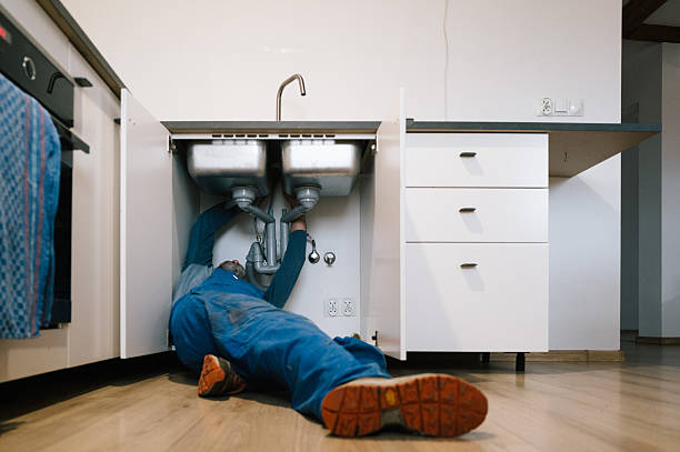 Professional Drain Cleaning technician working in Allen, TX